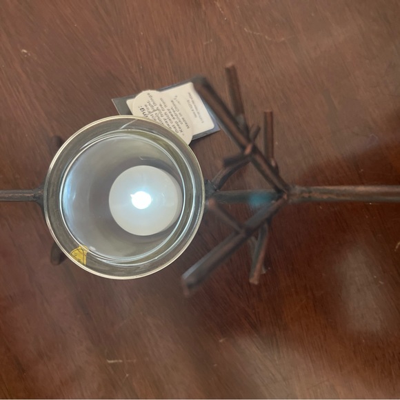 Reindeer Candle Holder, Holiday or Winter Decor - Picture 4 of 5